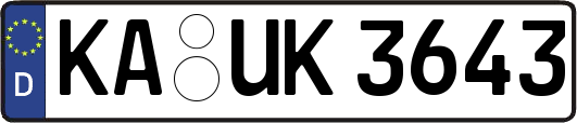 KA-UK3643