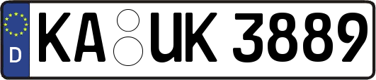 KA-UK3889