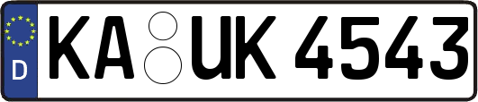 KA-UK4543
