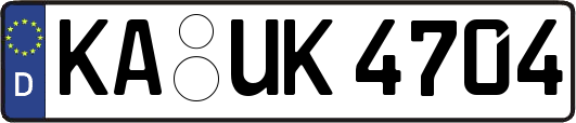 KA-UK4704