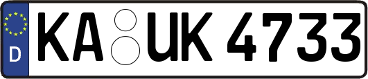 KA-UK4733