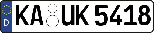 KA-UK5418