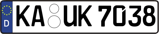 KA-UK7038
