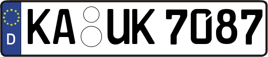 KA-UK7087