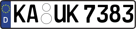 KA-UK7383