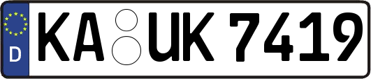 KA-UK7419
