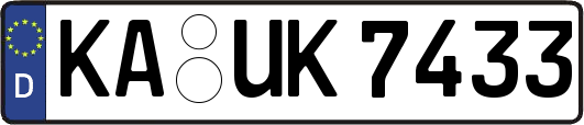 KA-UK7433