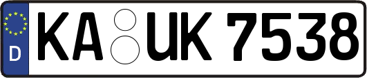 KA-UK7538