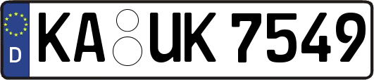 KA-UK7549