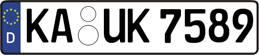 KA-UK7589