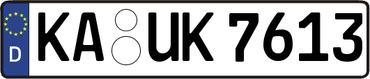 KA-UK7613