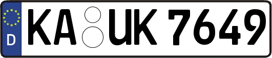 KA-UK7649