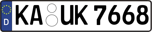 KA-UK7668