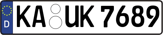 KA-UK7689