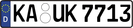 KA-UK7713