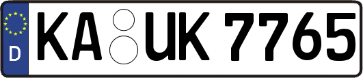KA-UK7765