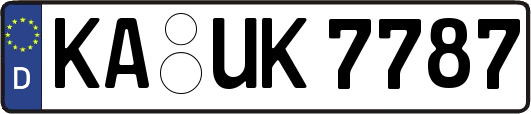KA-UK7787