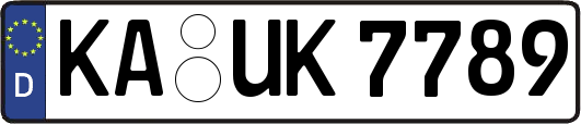 KA-UK7789