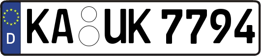 KA-UK7794