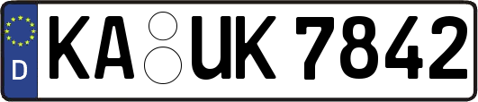 KA-UK7842