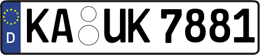 KA-UK7881