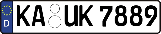 KA-UK7889