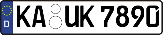 KA-UK7890