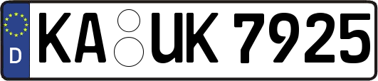 KA-UK7925