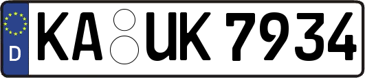 KA-UK7934