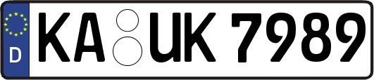 KA-UK7989