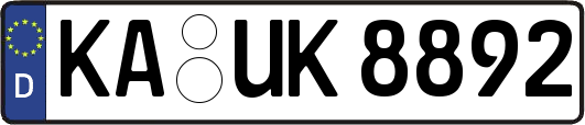 KA-UK8892