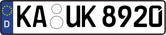 KA-UK8920