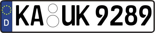 KA-UK9289