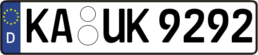 KA-UK9292