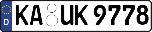 KA-UK9778