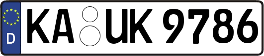 KA-UK9786