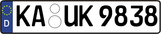 KA-UK9838