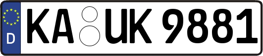 KA-UK9881