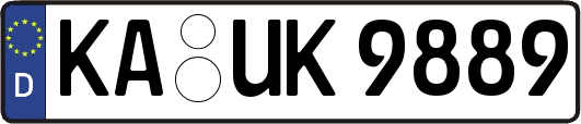 KA-UK9889