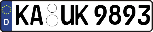 KA-UK9893