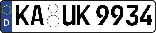 KA-UK9934