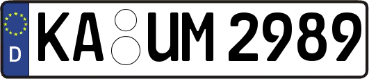 KA-UM2989