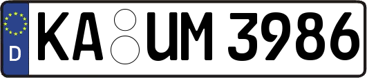 KA-UM3986