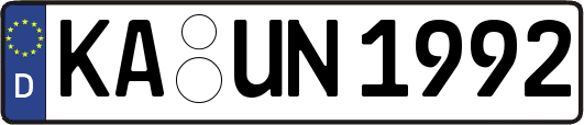 KA-UN1992