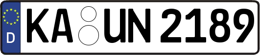 KA-UN2189