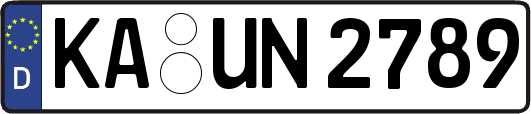 KA-UN2789