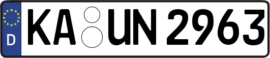KA-UN2963