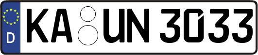 KA-UN3033
