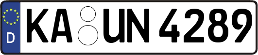 KA-UN4289