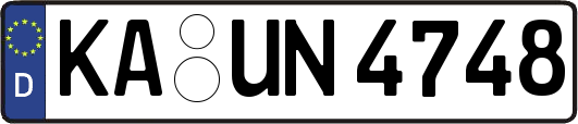 KA-UN4748